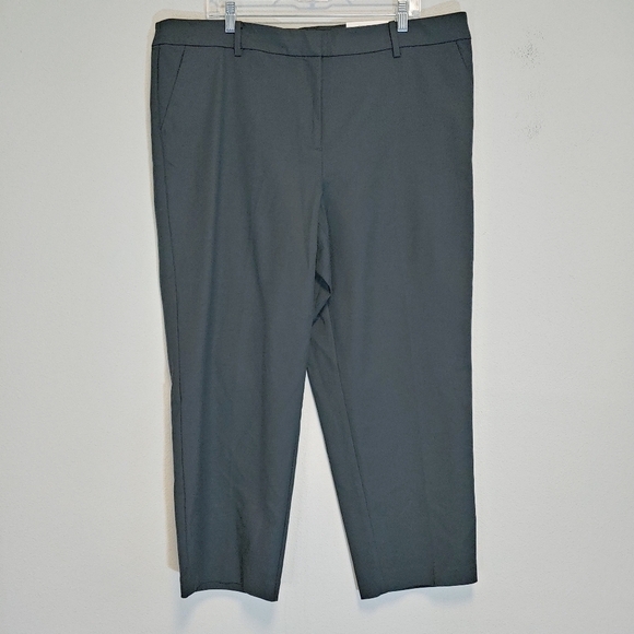 Loft Curvy Riviera Slim Pants Plus Size 18 Minimalist Office Capsule Wardrobe - Picture 1 of 9